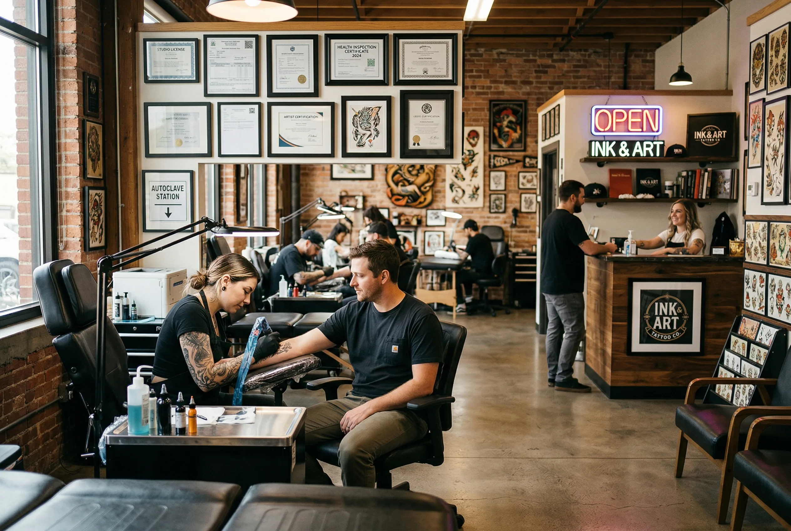 How to Open a Tattoo Shop: Licensing, Setup, and What to Expect