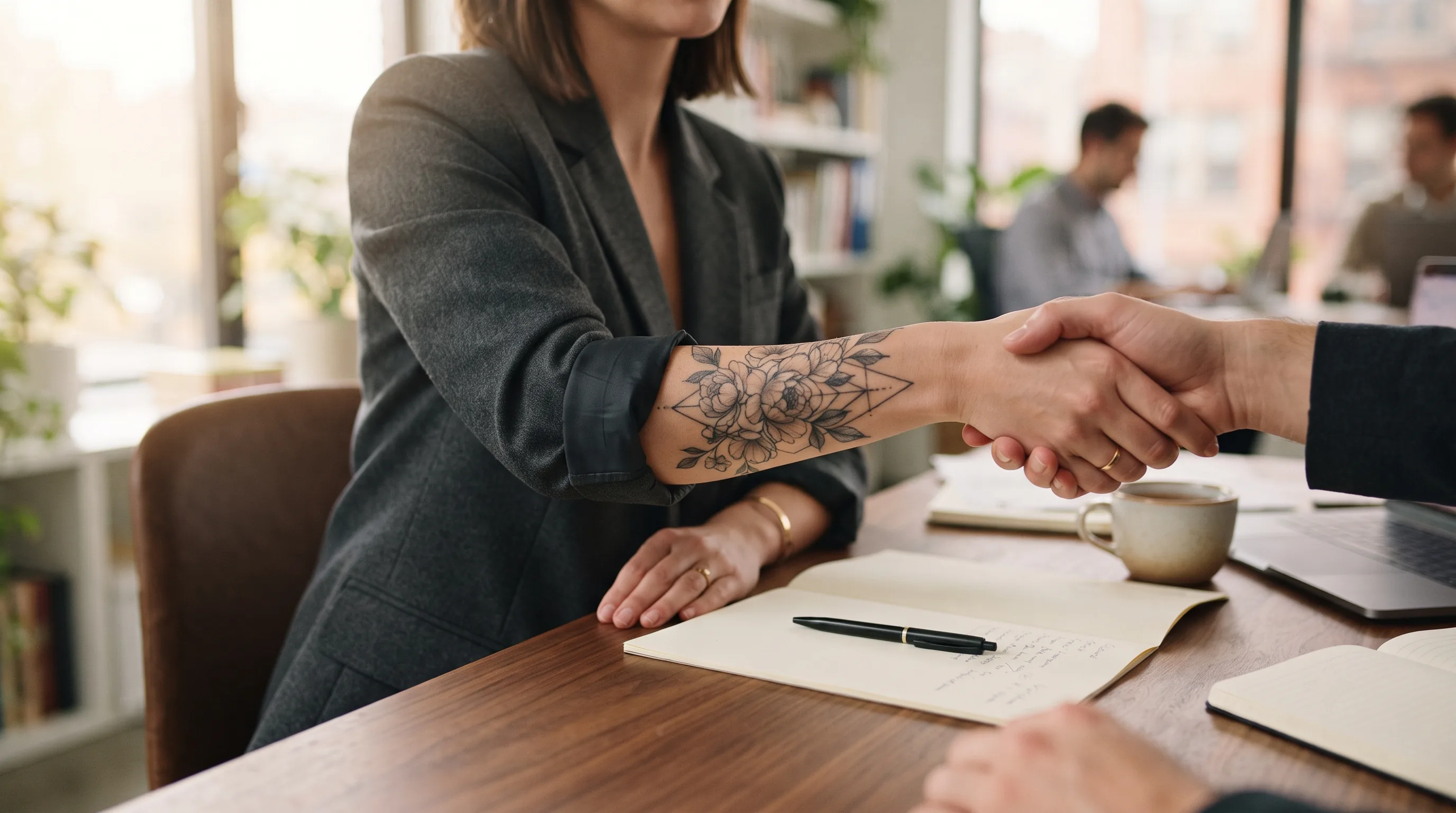 Visible Tattoos and the Workplace: What You Need to Know Before You Book