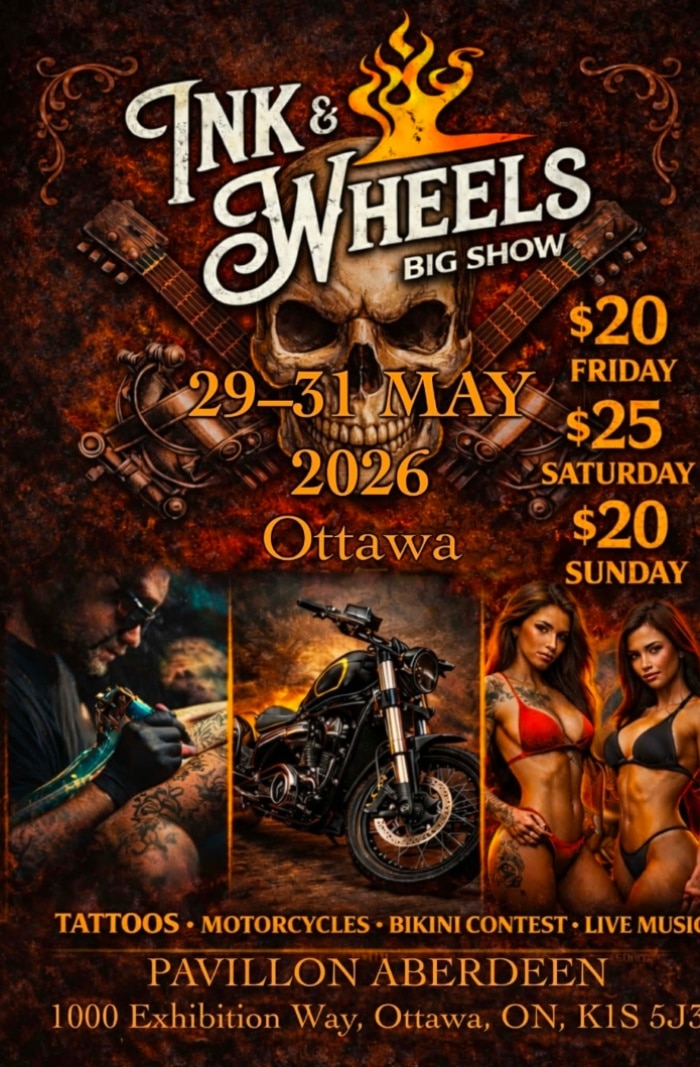 Ink &amp; Wheels Big Show Ottawa