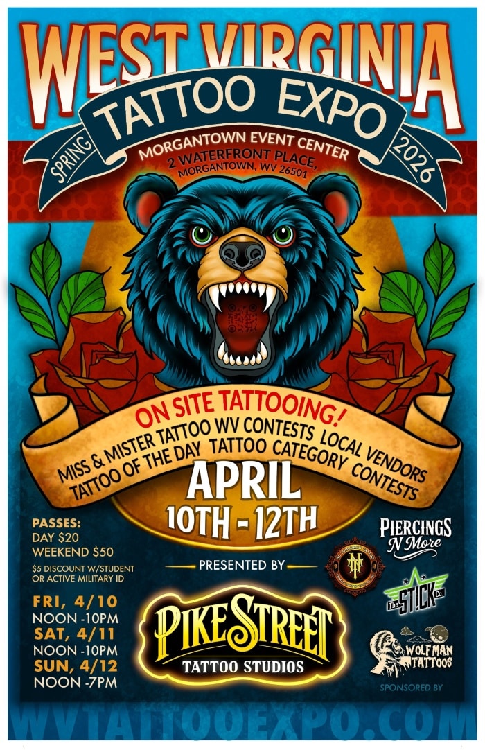 West Virginia Tattoo Expo Spring Edition