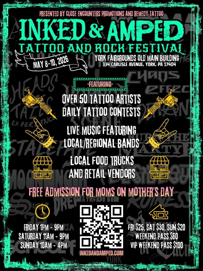 Inked & Amped • Tattoo and Rock Festival