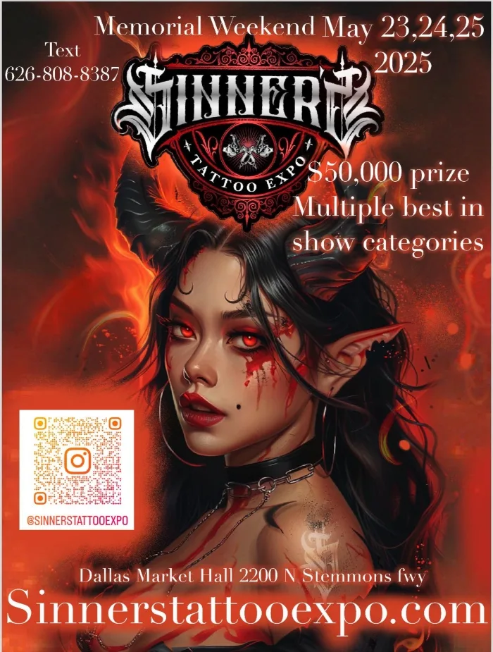 Sinners Tattoo Expo 2026